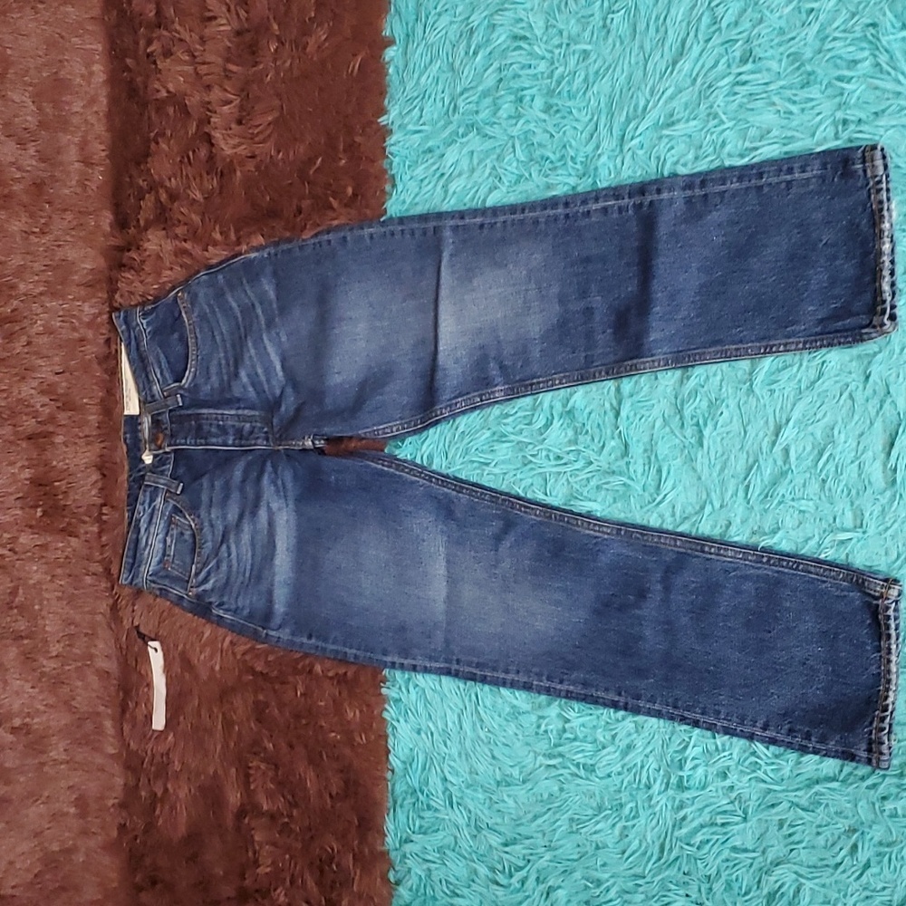 Rag & Bone Distressed Hem NWT Straight Jeans NWT